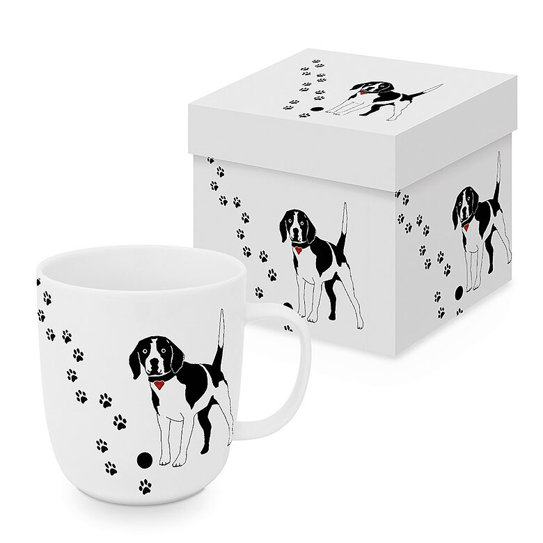 Matēta keramikas krūze Atelier Chiens - Dāvanu kastītē (0,4l)