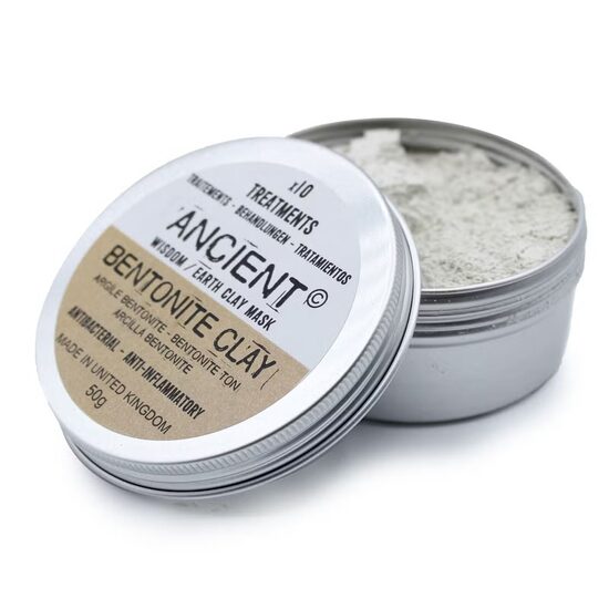 Bentonīta māli (80g) - dabīgs magnēts tīrai un veselīgai ādai